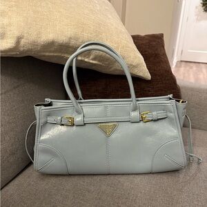 Elegant Blue Handbag